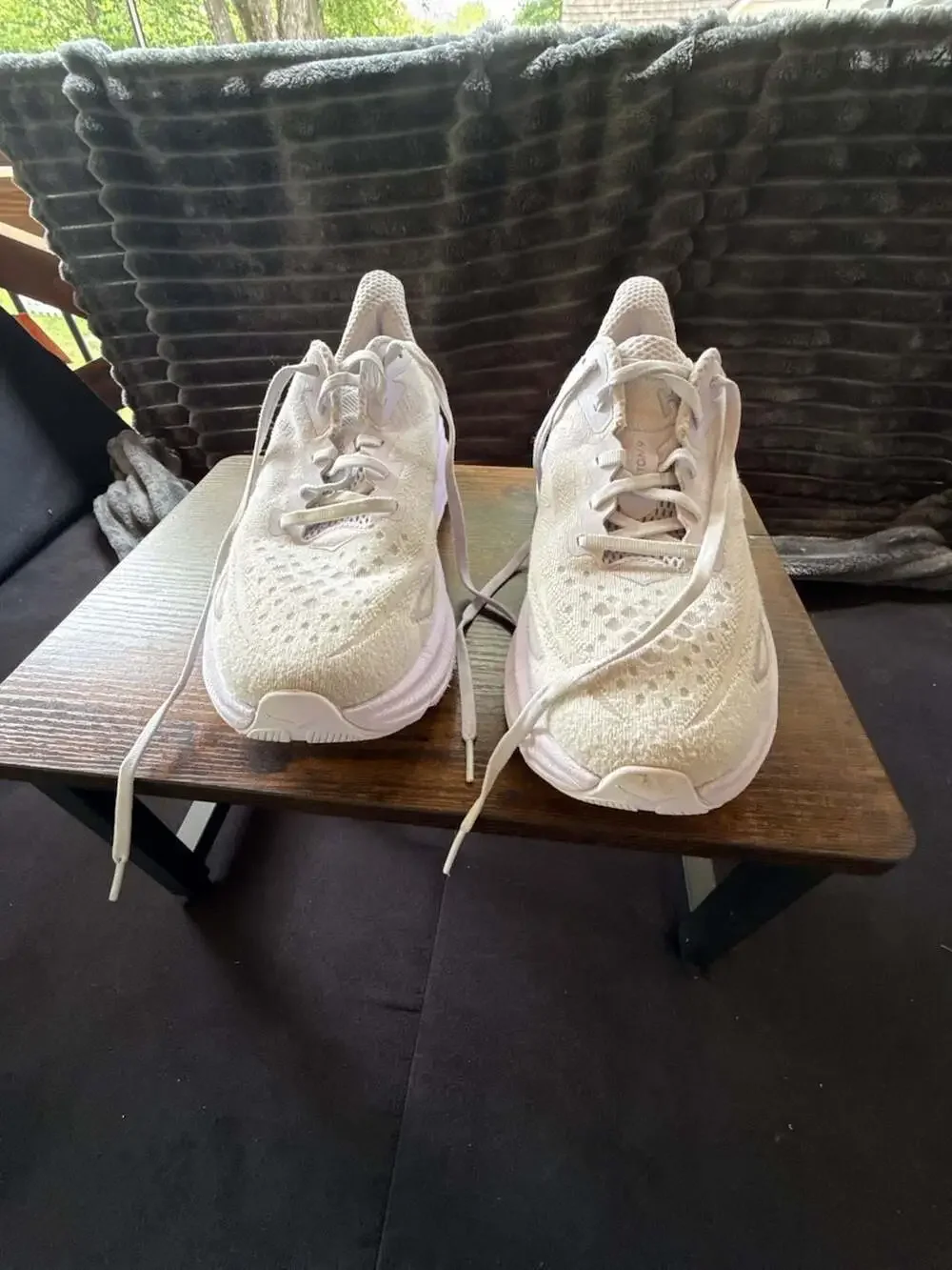 Hoka One One Clifton 8 Running Shoes White